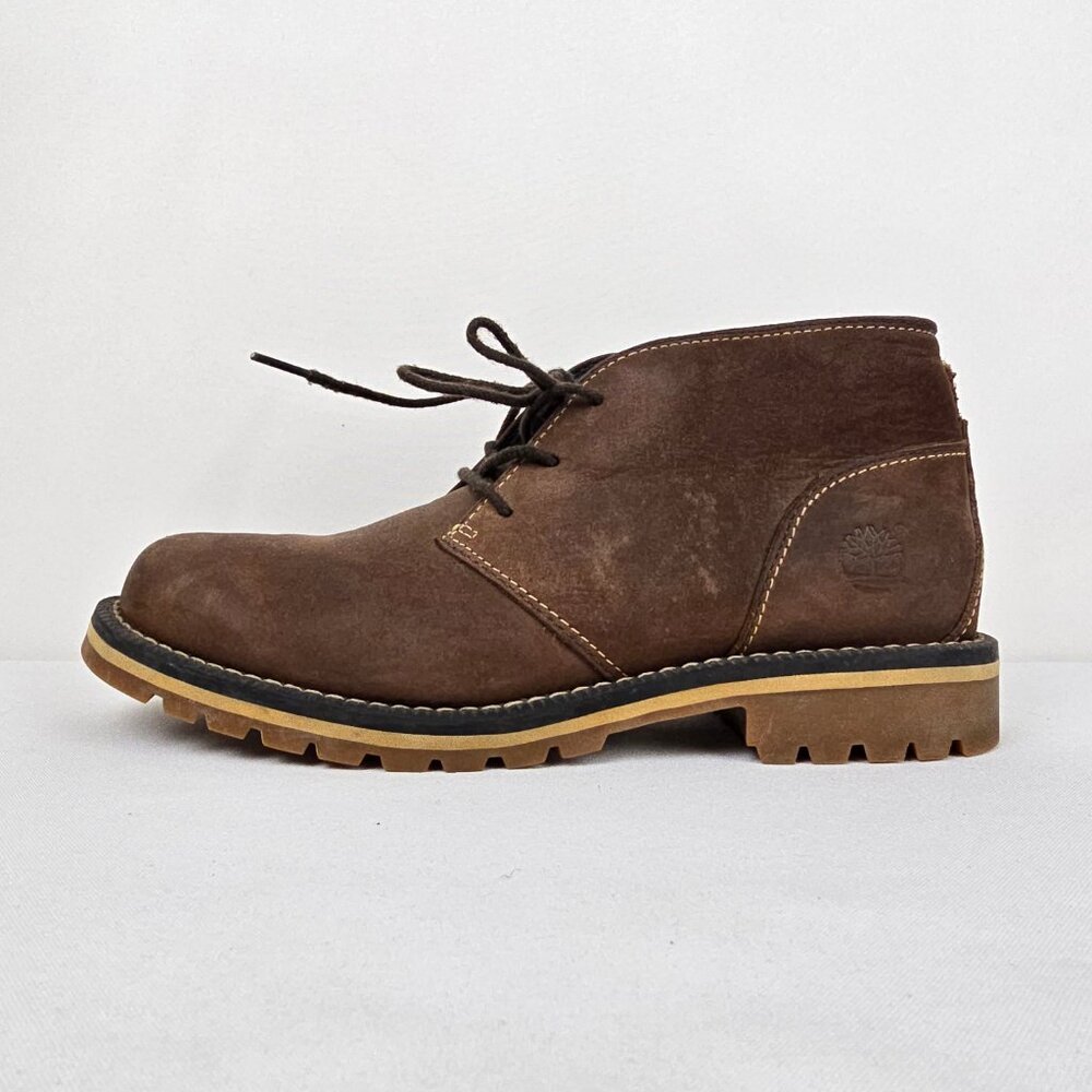 Timberland Ortholite Grantly Waterproof Chukka Boots Brown leather Mens Size 7